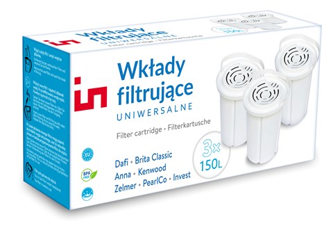 Filter za vodu kompatibilan s Brita Classic, Kenwood LA1000, Laica Classic, Anna Monomax, Dafi classic