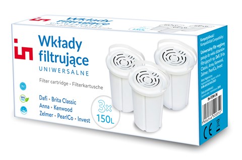 Filter za vodu kompatibilan s Brita Classic, Kenwood LA1000, Laica Classic, Anna Monomax, Dafi classic