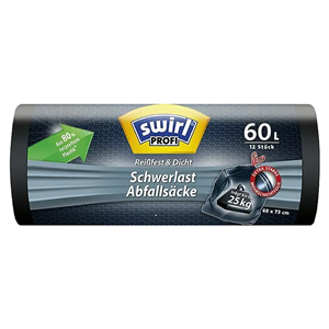 Vreće za smeće Swirl Profi 60 L / 12 kom