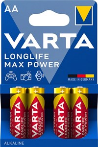 Baterije Varta Longlife Max Power AA