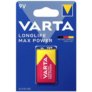 Baterija Varta 9V Longlife Max Power
