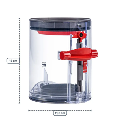 Spremnik prašine kompatibilan s Dyson V10 (SV12), 969509-01 / small 145 mm