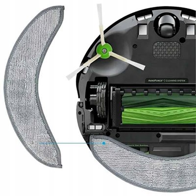 Krpa od mikrofibre kompatibilna s iRobot Roomba Combo j7, j7+, j9+, 10 Max
