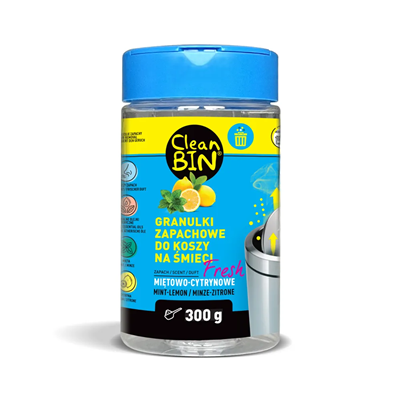 Mirisne granule za kante za smeće Cleanbin, 300g