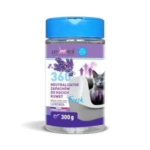 Neutralizator mirisa za mačji pijesak, Kitty Fresh Lavanda 300g