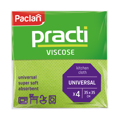 Univerzalne krpe za čišćenje Paclan Practi Viscose, 4 kom