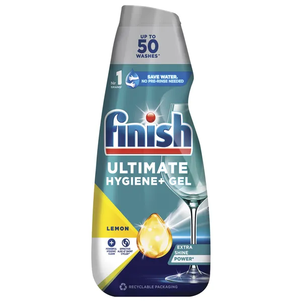 Finish Ultimate Hygiene+ gel lemon 1 l