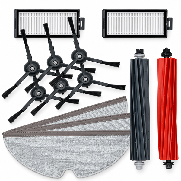 Set pribora za robotski usisavač SQOON R0502 – Roborock Q5 Pro / Q5 Pro+ / Q8 Max / Q8 Max+ – 12 dijelova