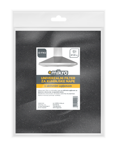 Univerzalni filter za kuhinjske nape IZ-FW2, Carbon