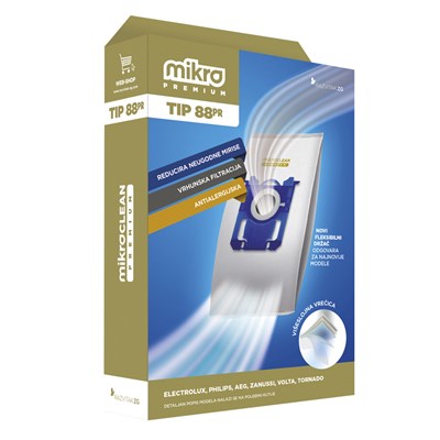 Sintetičke vrećice za Electrolux E201S, E200S; Philips FC8022/04