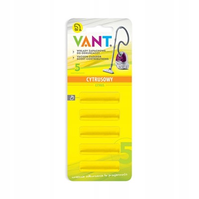 VANT Mirisni štapići za usisavače Limun