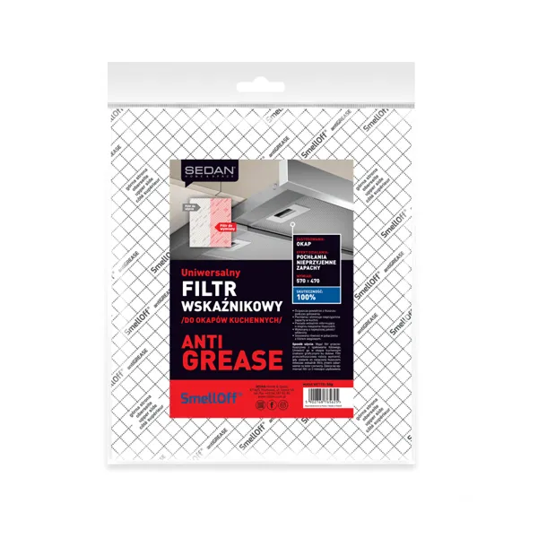 Univerzalni filter za kuhinjske nape SmellOff Antigrease