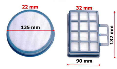 Set filtera kompatibilan s Hoover U52