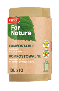 Paclan vreće za smeće od recikliranog papira 10 l 10/1