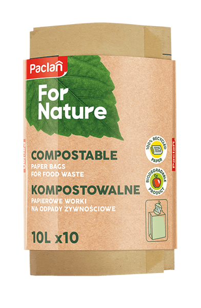 Paclan vreće za smeće od recikliranog papira 10 l 10/1