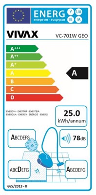 Usisavač Vivax VC-701W GEO