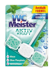 Osvježivač za WC školjku WC Meister Menta 45g