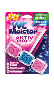 Osvježivač za WC školjku WC Meister Exotic Flower 45g