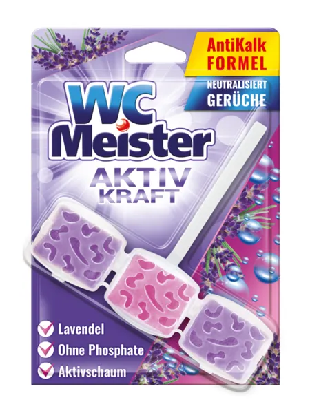 Osvježivač za WC školjku WC Meister Lavanda 45g
