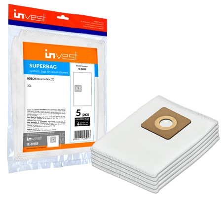 Sintetičke vrećice za Bosch AdvancedVac 20, UniversalVac 15