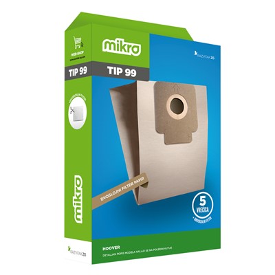 Papirnate vrećice za Hoover H64, Brave, Capture, Sprint