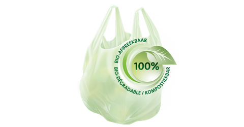 Bio razgradive vreće za smeće Swirl 35L/6 kom s ručkom