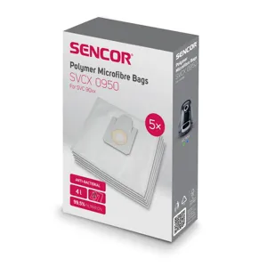 Vrećice za usisavače Sencor SVCX 0950, SVC 9000BK, SVC 9050BL