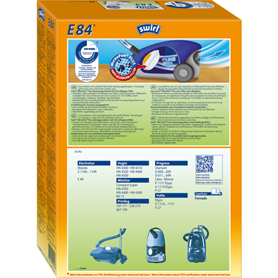 Vrećice za usisavače SWIRL E84