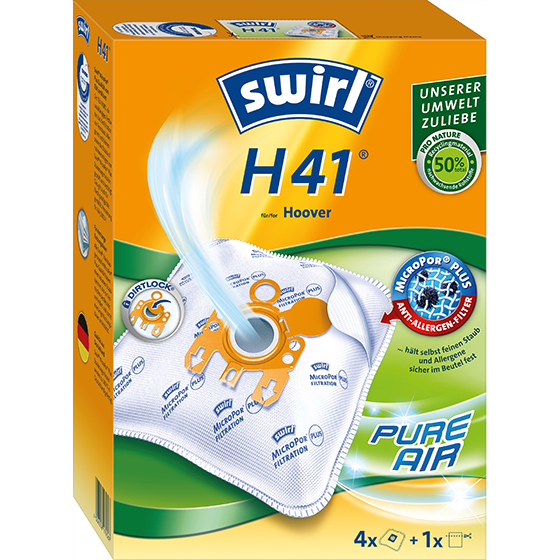 Vrećice za usisavače SWIRL H41