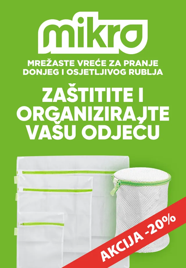 Vreće za pranje donjeg i osjetljivog rublja