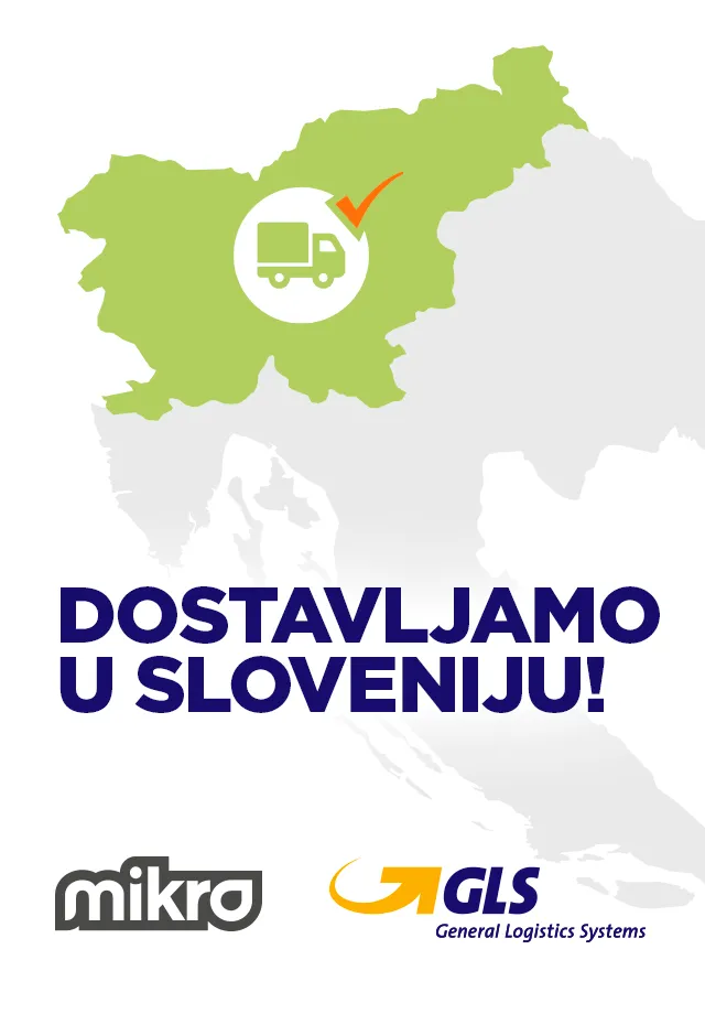 Dostavljamo uz Sloveniju!